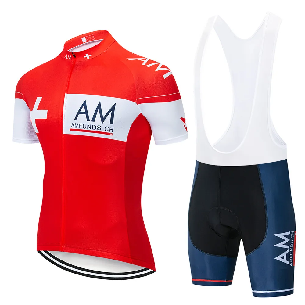 Cycling jersey AM командная одежда для мужчин, летняя дышащая рубашка для езды, ropa ciclismo, короткий рукав, Джерси для шоссейного велосипеда, велосипедная майка - Цвет: Cycling jersey