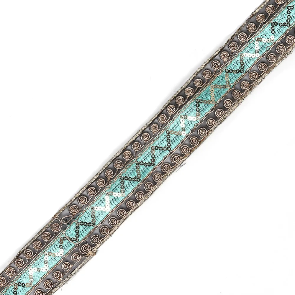 Misaya 2 ярда кружевная лента французская африканская ткань с блестками отделка для