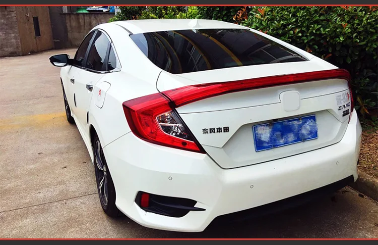 AKD автомобильный Стайлинг задний фонарь для Honda Civic задний светильник s Civic X светодиодный задний светильник светодиодный сигнальный светодиодный DRL Стоп задний фонарь аксессуары