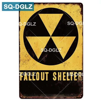 [SQ-DGLZ] Предупреждение Area 51-металлическая жестяная вывеска Предупреждение зомби налета Краски Настенный декор опасности Краски ing бляшек - Цвет: 1341