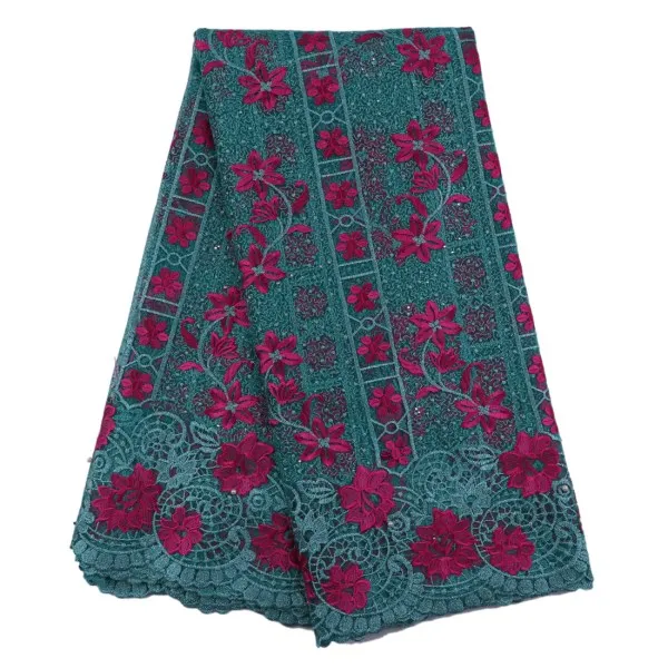 Последние corlor Африки кружевной ткани 2017 оптовая продажа Франции швейцарская