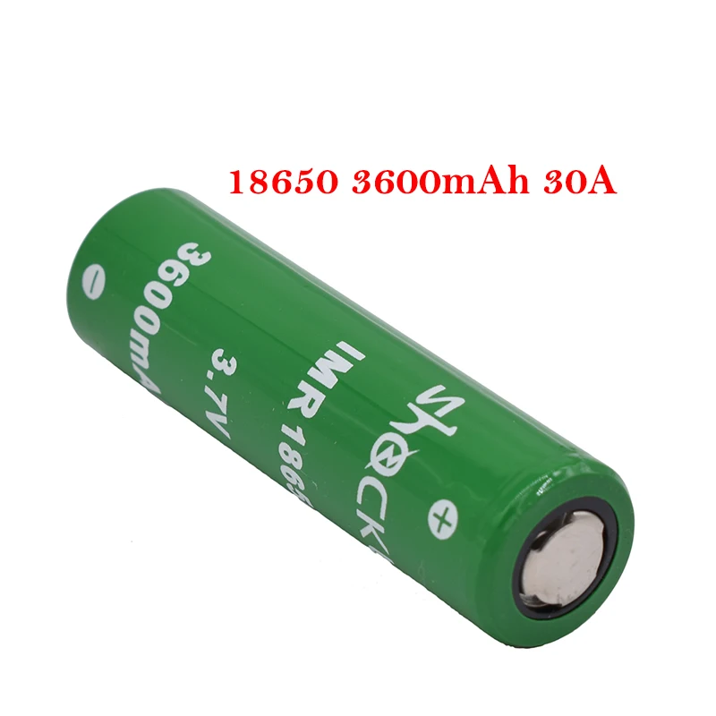 Shockli 18650 батарея 3600mAh 3500mAh 3 7 V литий-ионная аккумуляторная 30A литиевая для фонарей