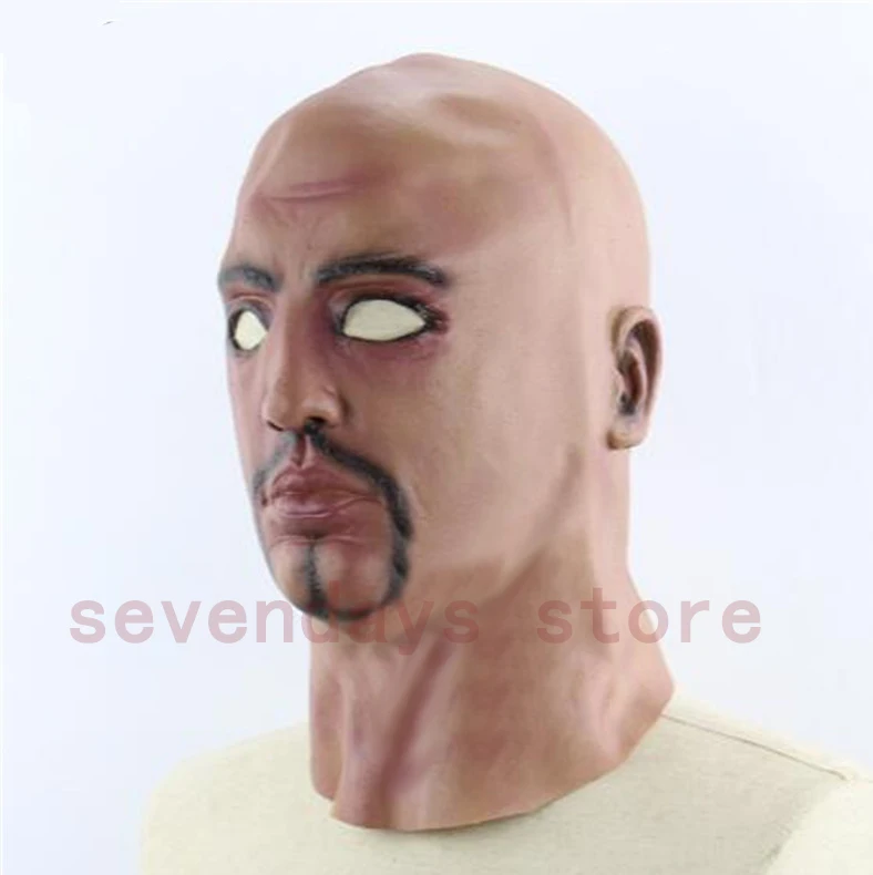 Хэллоуин вечерние косплей знаменитый человек латексная маска для лица настоящая