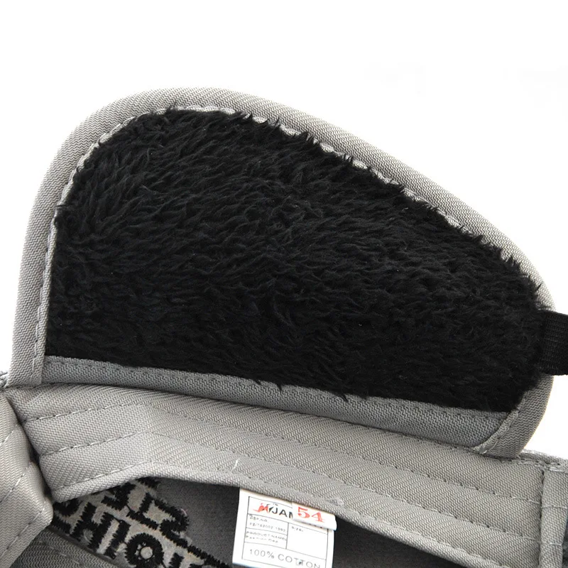 Детская шапка Snapback [JAMONT] зимняя теплая утепленная бейсбольная кепка для