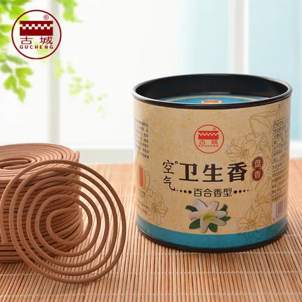 40 ⑤ кор. катушка благовония Роза Жасмин османтус Лилия зеленый чай Крытый дым