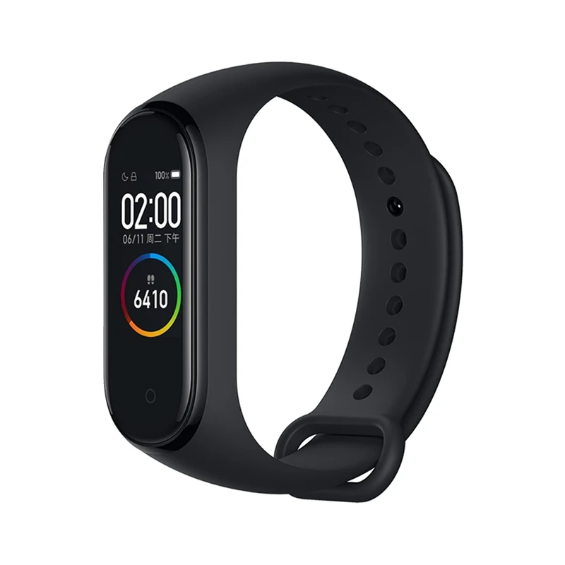 Xiaomi mi Band 4 смарт-браслет mi Band 4 браслет трекер сердечного ритма 0,9" Большой AMOLED экран 5 АТМ водонепроницаемый браслет