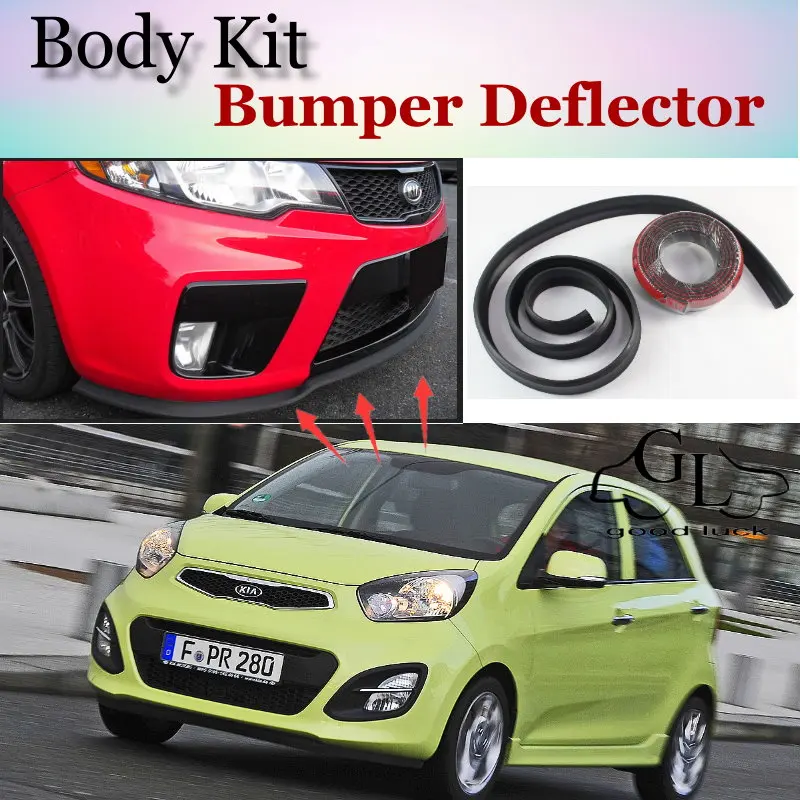 Дефлектор губ бампера для KIA EuroStar Picanto Morning Naza Suria передний спойлер юбка тюнинга