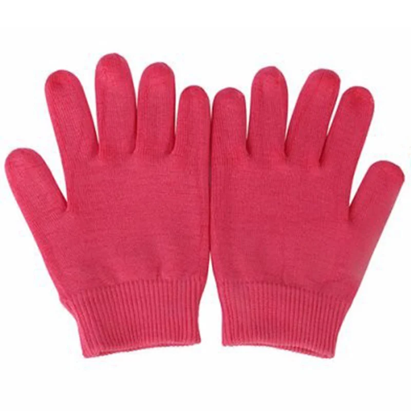 1 пара носков Adomaner + перчаток гелевая для спа увлажняющий отбеливающая