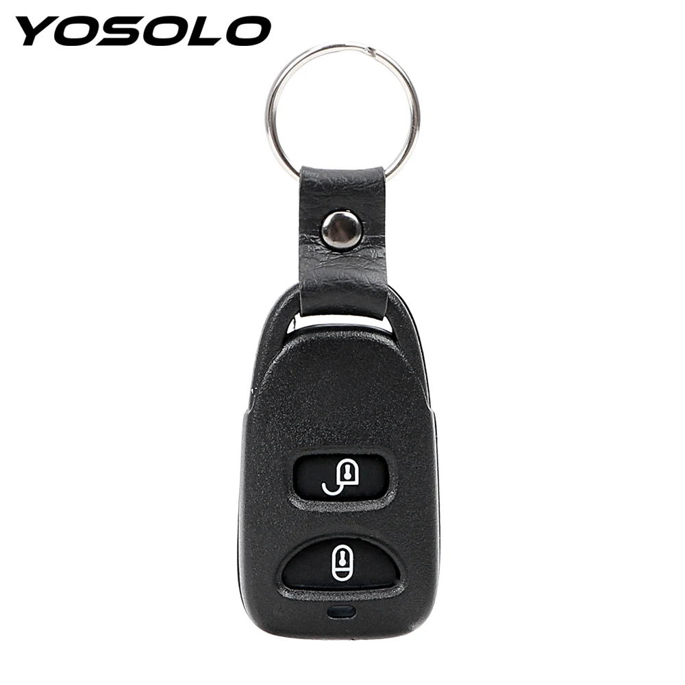 YOSOLO 2 кнопочный чехол для автомобильного ключа автомобильный Стайлинг брелок