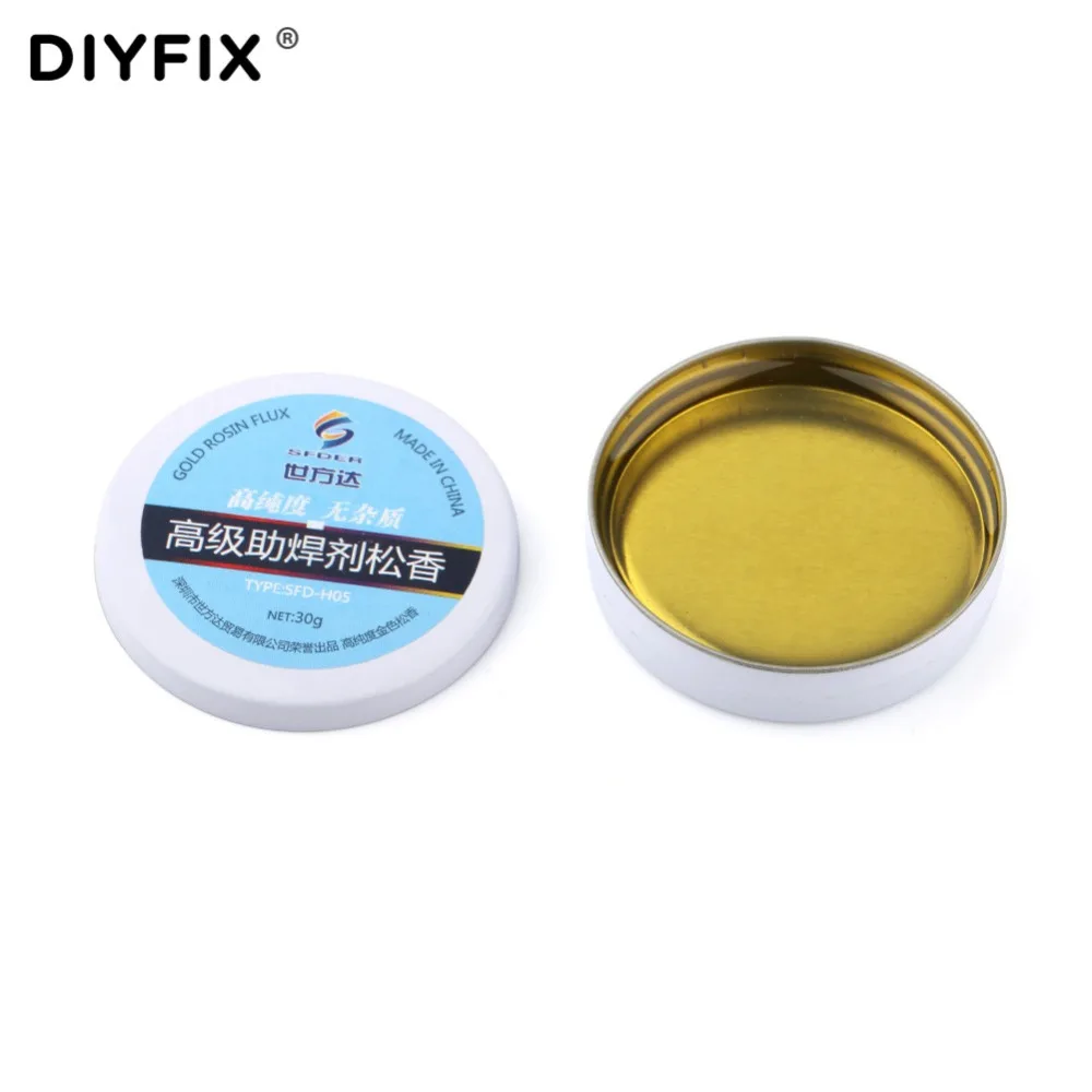 DIYFIX 30g пайки сварочный флюс паяльной пасты мягкий канифоль окружающую среду PCB IC
