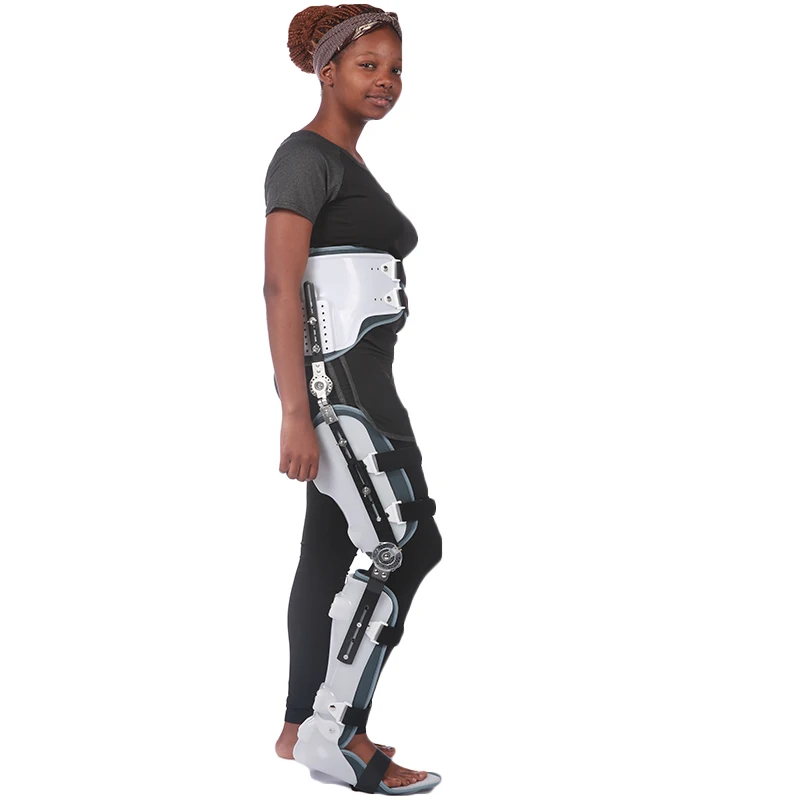 Фули бедра Ортез ноги колено лодыжки взрослых Регулируемый Расширение поддержка