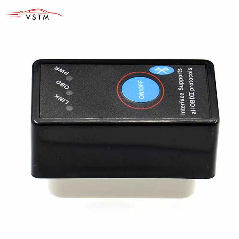 Диагностический сканер Super Mini ELM327 с Bluetooth и выключателем питания ELM 327 OBD2