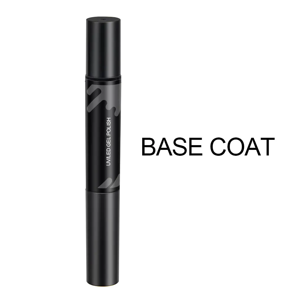 Base Coat LKE 3 Step Nail Gel Art Semi Permanent UV Hybrid Nail Gel Polish Nail Varnish Brush Pen Soak Off 10 seconds fast drying - Цвет: Base Coat