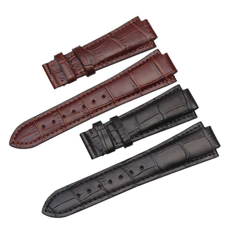 Ремешок для часов Tissot T60 из натуральной кожи высокого качества 24*18 мм|leather watch band