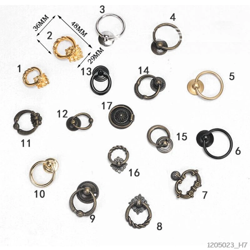 Ручки для антикварной мебели выдвижные ручки дверей шкафа Ретро Декор|Ручка