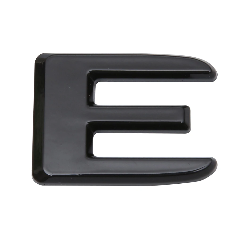 Серебряный багажник заднего бампера значок в виде буквы эмблема логотип