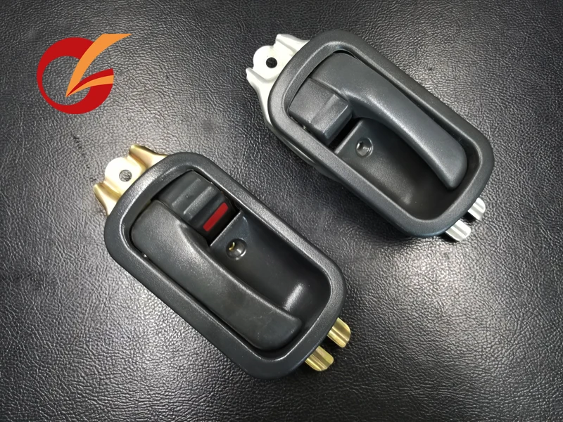 

use for toyota hiace 1992-2004 model front door inside handle LH and RH gray