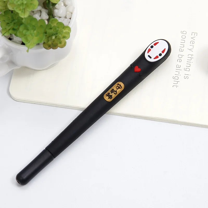 Японский мультфильм Унесенные спиралью милые без лица человек гелевая ручка