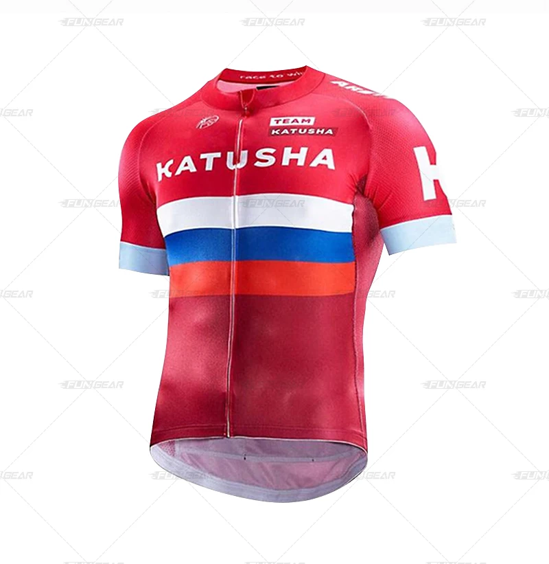 Катюша одежда для велоспорта Pro Team/Шоссейный велосипед одежда для гонок быстросохнущая Мужская велосипедная майка комплект Ropa Ciclismo Maillot