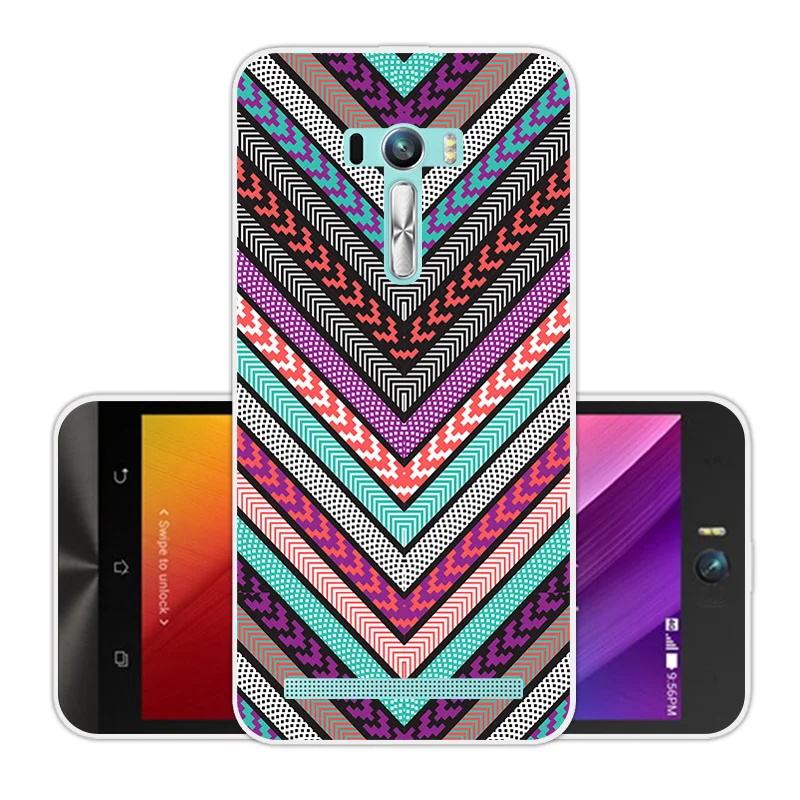 Силиконовый чехол для Asus Zenfone Selfie ZD551KL телефона из мягкого ТПУ 5 дюйма |