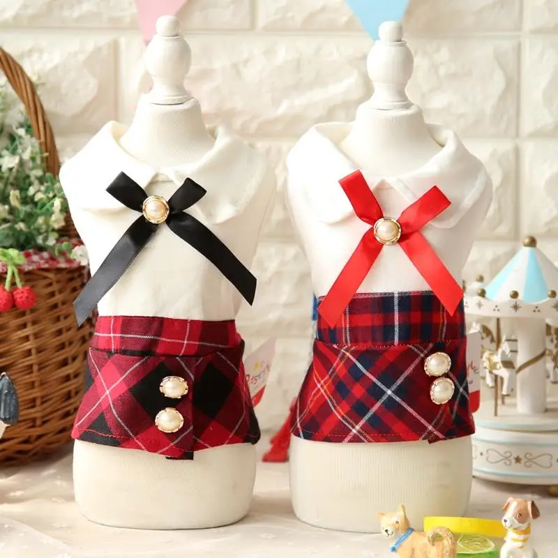 Хлопковое Сетчатое летнее платье принцессы для девочек собак из органической