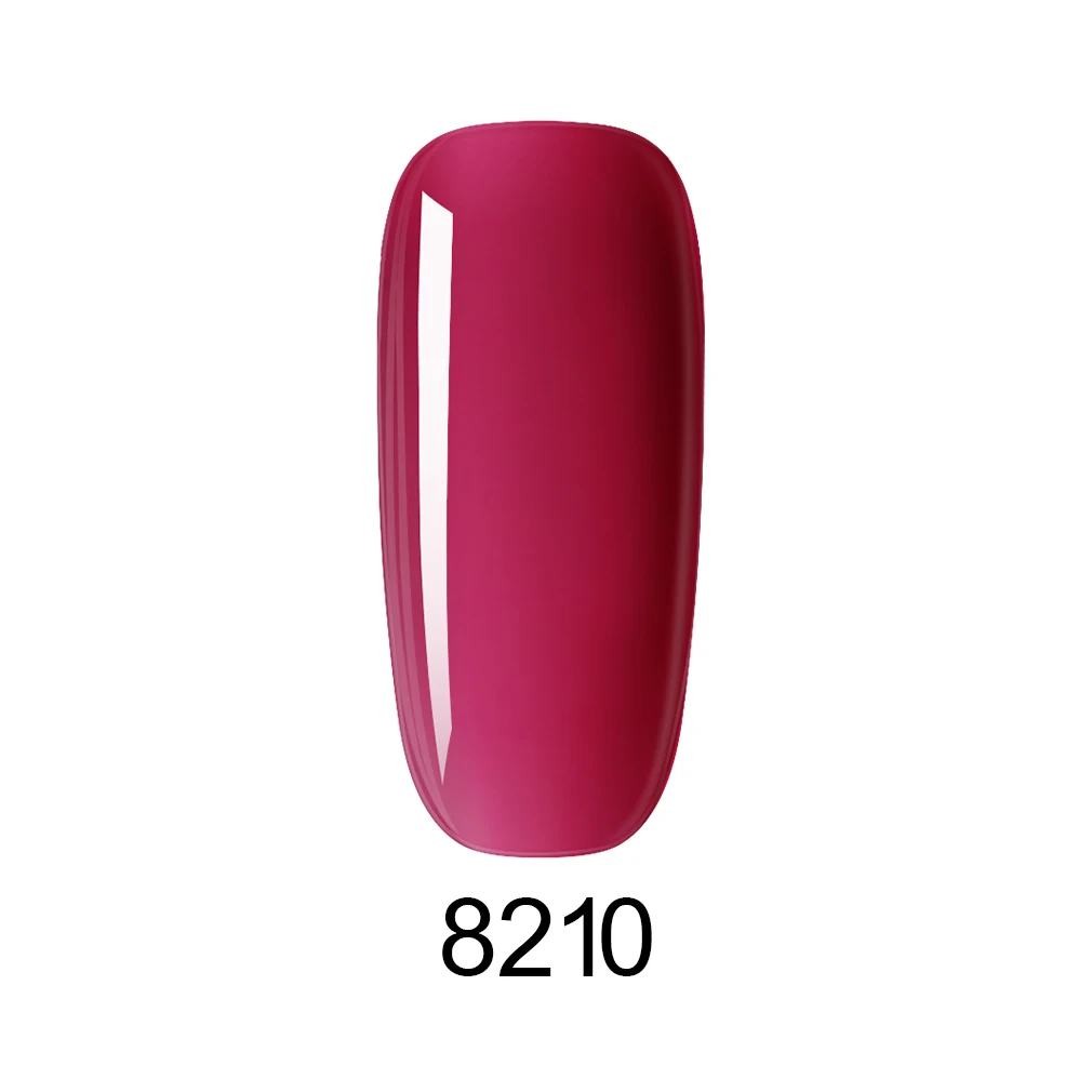 Elite99 винно-красный Гель-лак Lucky color Nail Art Полупостоянный Гель-лак праймер для ногтей Маникюр УФ-лампа для геля лак для ногтей - Цвет: YGJ8210