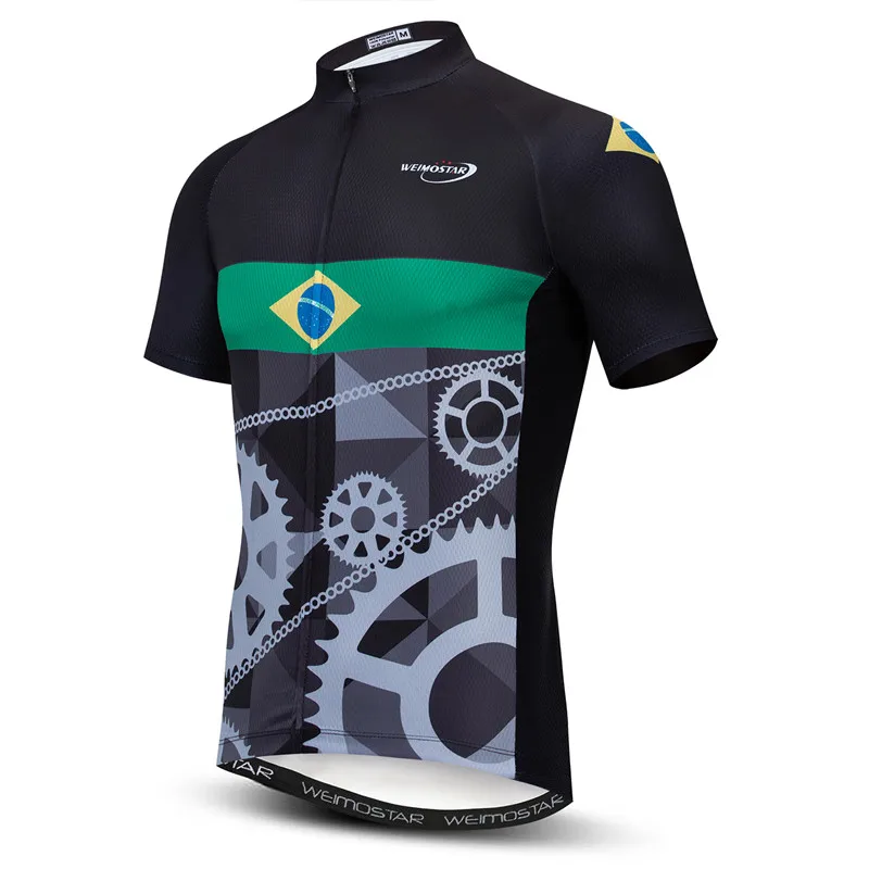 

Weimostar National Team Cycling Jersey Tops Men 2019 Pro Team Uniform Bike mtb Jersey Quick Dry Racing Bicycle Shirt Maillot