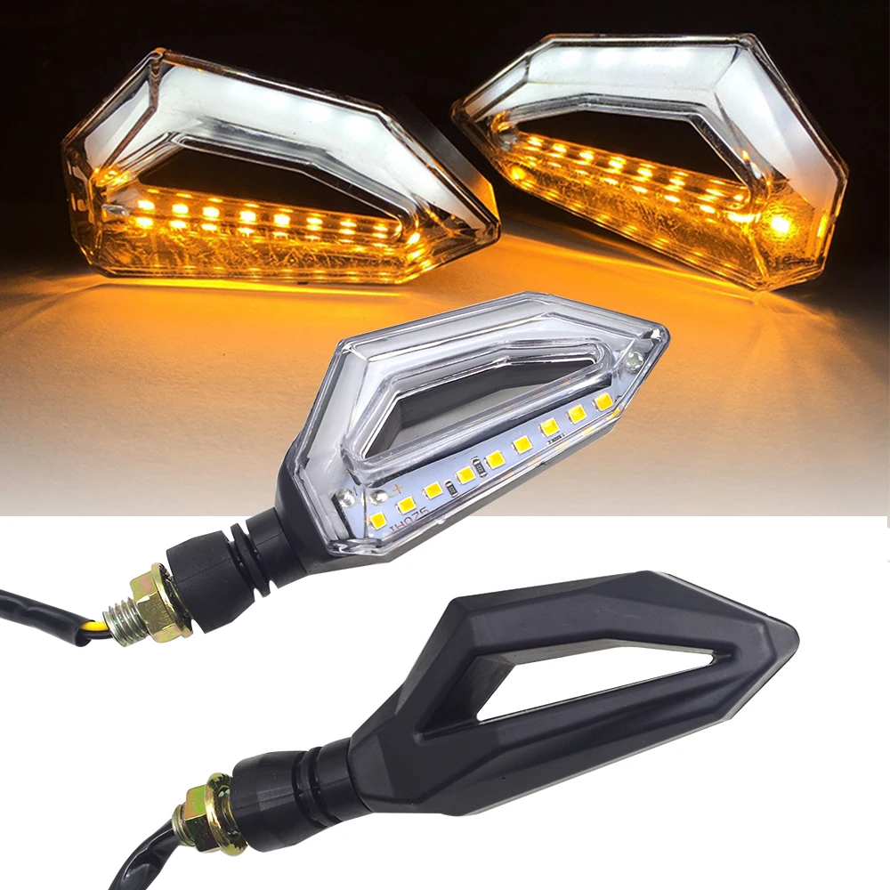 Универсальный светодиодный указатель поворота для мотоцикла 12 В honda vfr 800 ltr 450 bmw