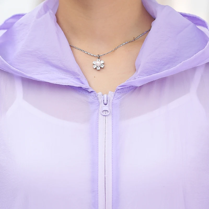 ASLTW тонкая Солнцезащитная куртка новая женская плюс размер повседневная с