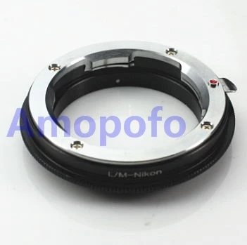 

AMOPOFO for Leica M LM L/M lens to Nikon F mount Adapter D7100 D750 D810 D610