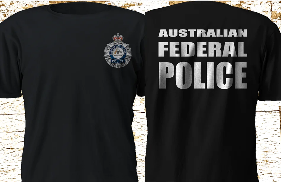 Новинка 2019 забавная черная футболка унисекс из Австралийской федеральной