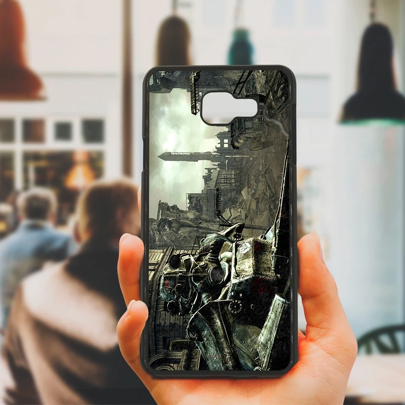 Fallout 4 видео игры на мобильный телефон случаи ПК Жесткий Пластик крышка для Samsung