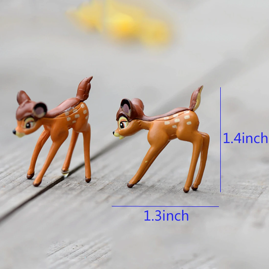 Искусственные мини фигурки в виде оленя 2 шт./лот|deer fairy garden|decorative decorativedecorative home decor