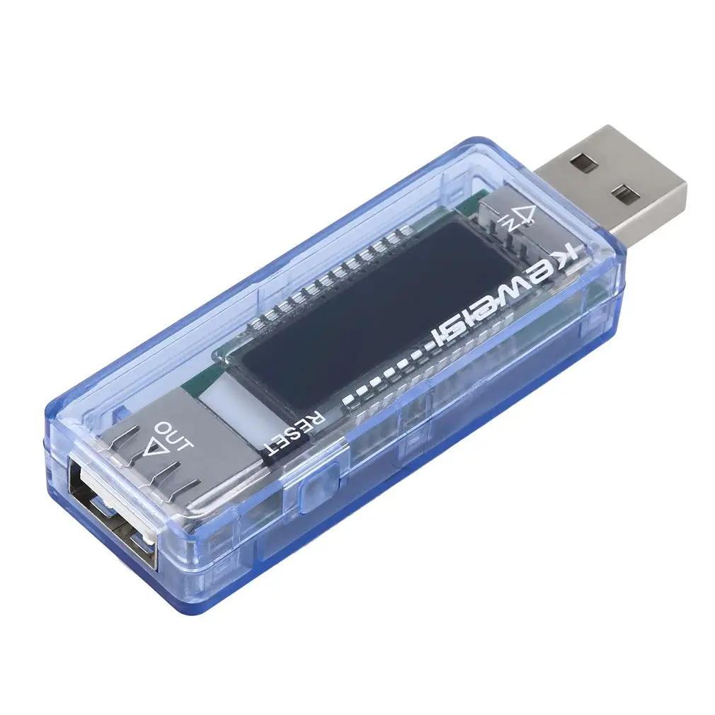0 91 &quotoled экран USB зарядное устройство мощность тока детектор напряжения