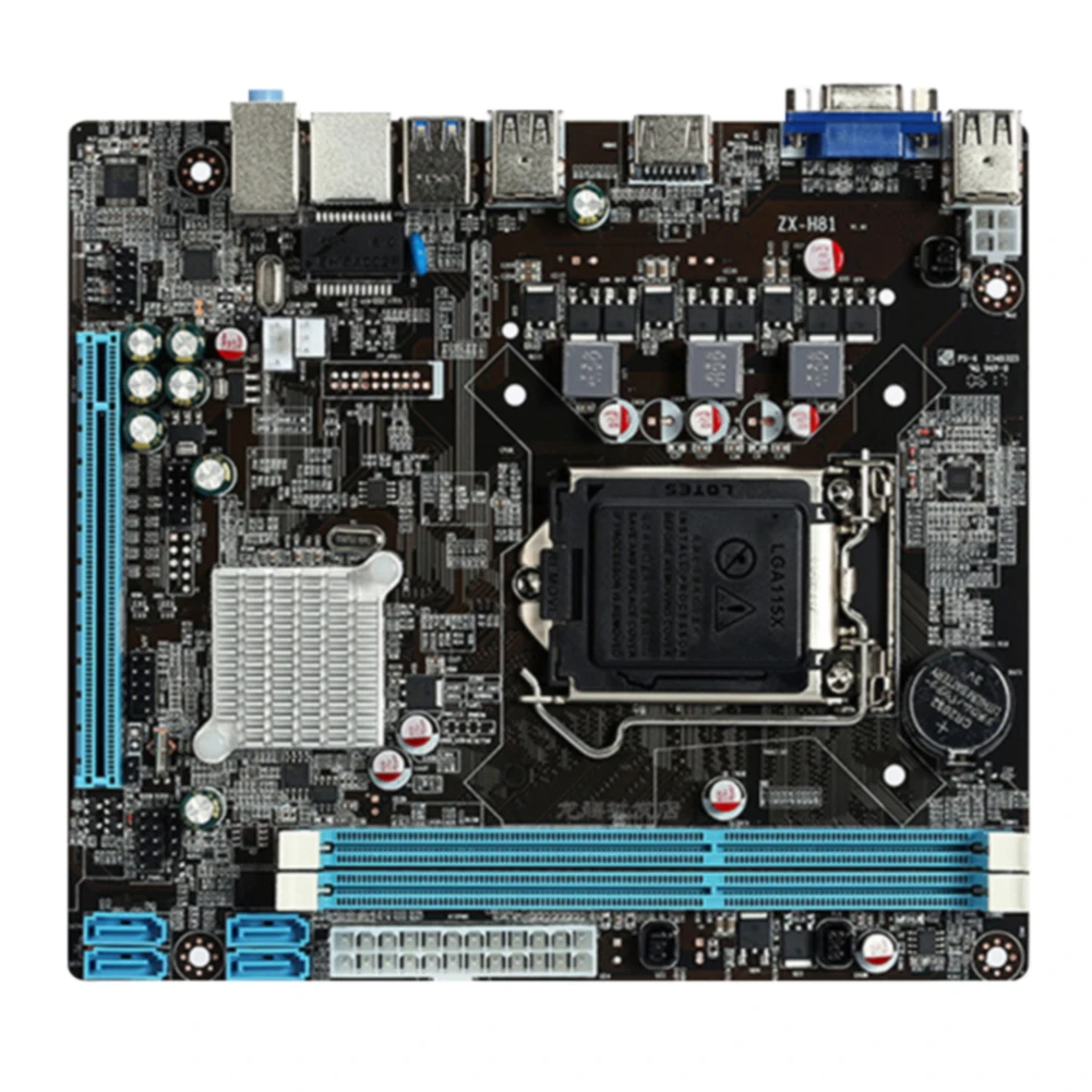 Для Intel H81 настольная 1150 материнская плата H81 Socket LGA 1150 i3 i5 i7 DDR3 16G Micro-ATX UEFI BIOS оригинальная компьютерная материнская плата