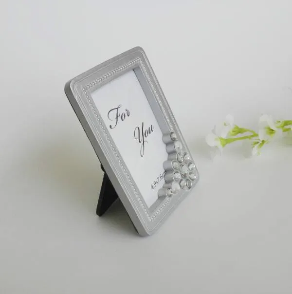 Серебряная маленькая рамка из горного хрусталя оптовая продажа Элегантные