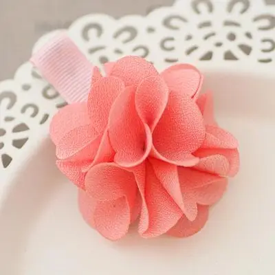Brightly Colored Camellia Hair Clip Solid Color Flower Barrettes For Girls Headwear Kids Accessories | Детская одежда и обувь