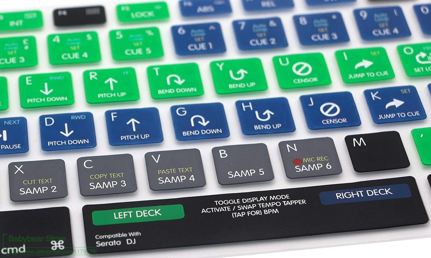 Силиконовый чехол для клавиатуры Serato Dj Hotkey старого Macbook Pro 13 15 Euro Eu Us Air 3|Чехлы