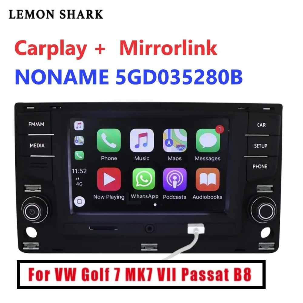 6,5 MIB MQB Автомобильная Радио Carplay mirrorlink Bluetooth OPS камера заднего вида для VW Golf 7 MK7 seven Passat B8 5GD 035 280B