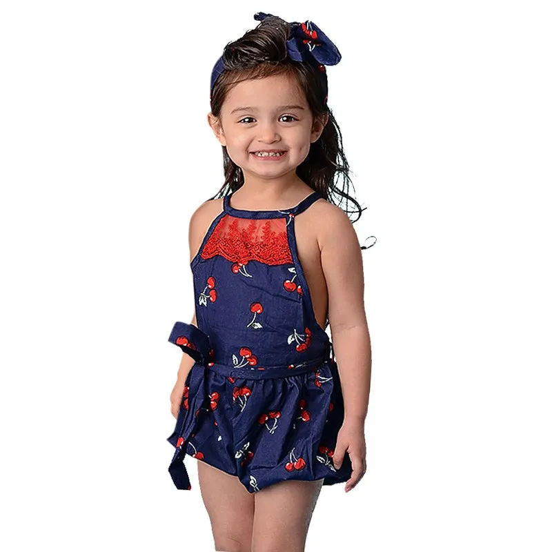 2017 Красивое боди для маленьких девочек милый комбинезон наряды одежда детей 2 7