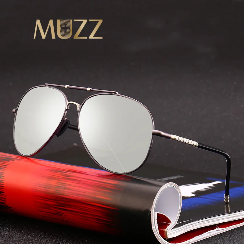 MUZZ 2018 фотохромные солнцезащитные очки Хамелеон поляризационные wo мужские на