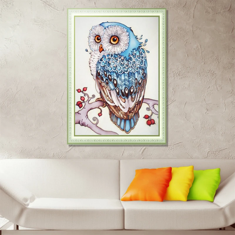 Алмазная картина детские животные 5D милый мультфильм сова липкая наклейка