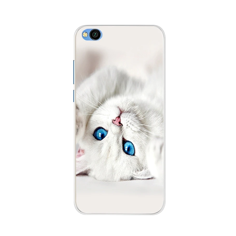 Soft Cat Case Cover For Xiaomi Redmi GO Global Version Bumper Back Coque Phone Silicone 5.0" |