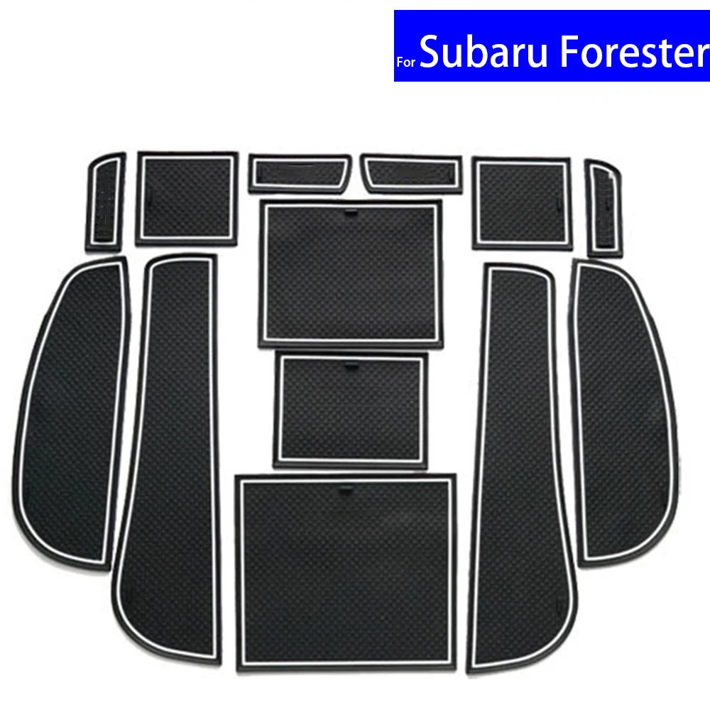 13 шт. автомобильные Нескользящие Коврики для дверей и ворот Ковровые держатель