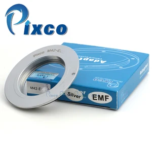 pixco flange suit for emf af confirm adapter m42 screw mount lens to suit for canon dslr camera free global shipping