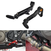 motorcycle gear shift lever pedal for ducati monster 821 2014 2018 monster 1200 1200s 1200r 2014 2019 brake clutch shifter lever
