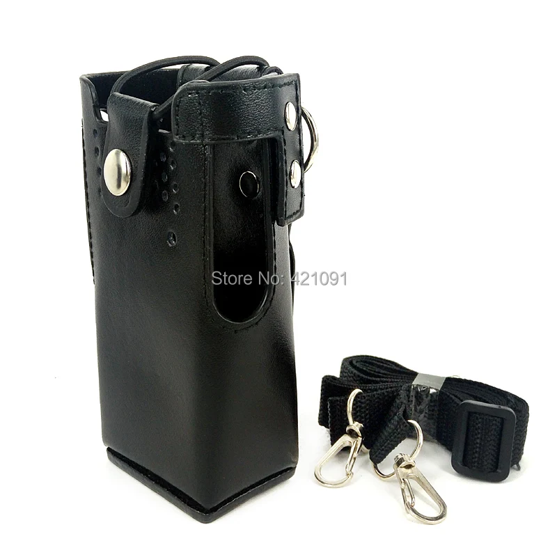 Кожаный защитный рукав сумка жесткий чехол для Motorola GP328 GP340 GP380 GP3188 EP450 Walkie Talkie двухстороннее радио