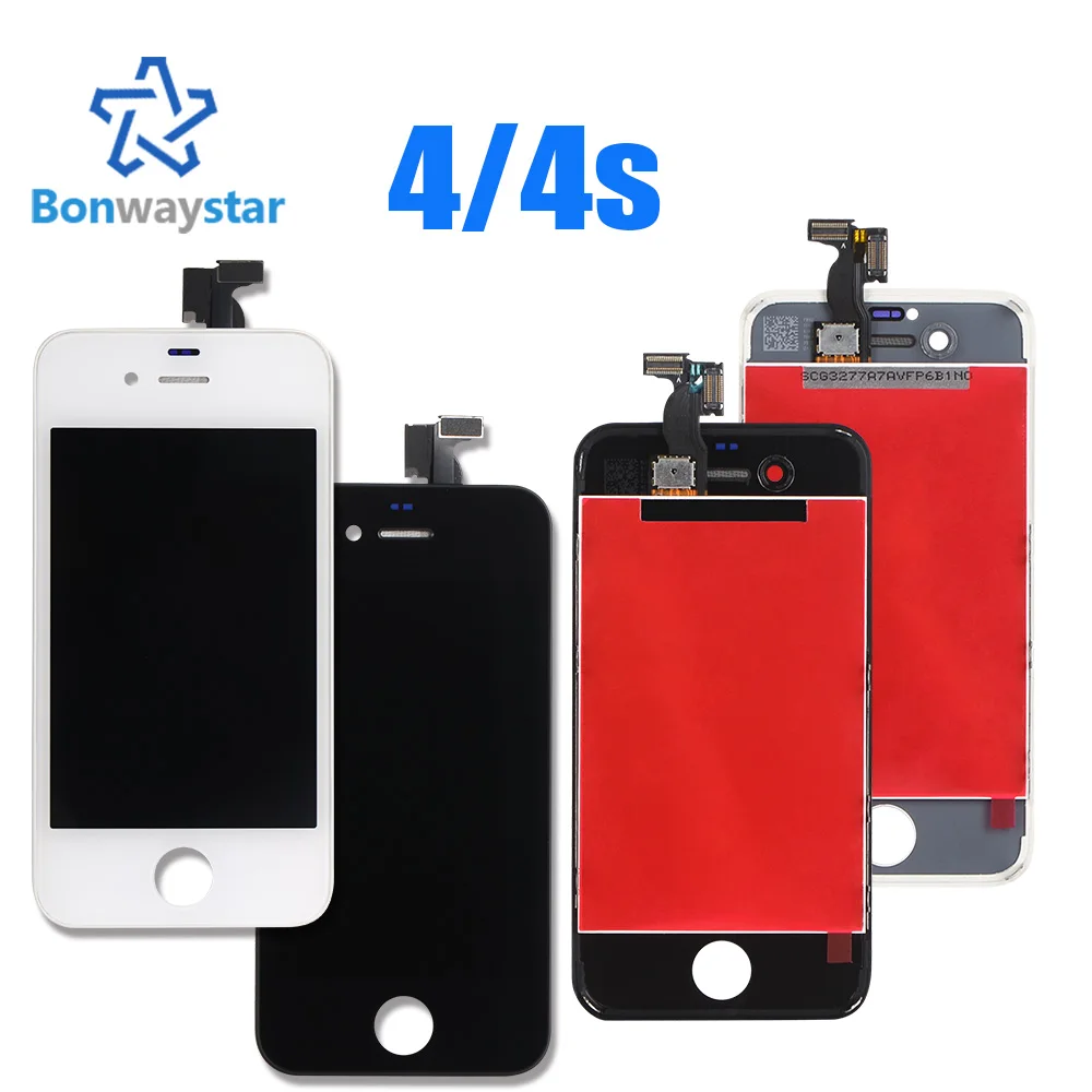 ЖК дисплей AAA для iphone 6 5s 7 сенсорный дигитайзер в сборе экран 4s 5 plus запасные части +