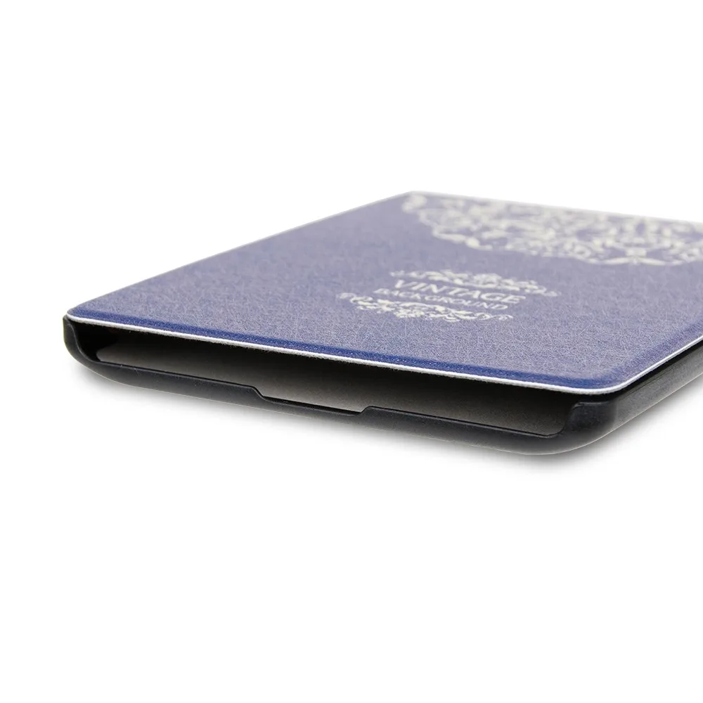 Для Kobo Aura Edition 2 6 ''читалка стенд из искусственной кожи чехол Smart cover+ Защитная пленка для экрана+ стилус