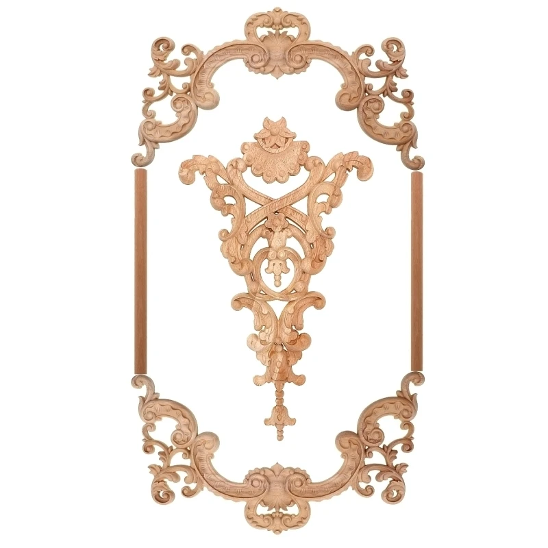 Деревянная резная рамка для мебели в европейском стиле|decorating style|decorative